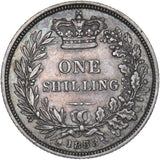 1853 Shilling - Victoria British Silver Coin - Nice