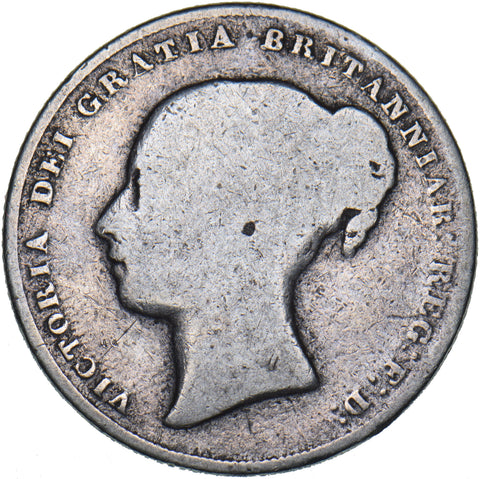 1854 Shilling - Victoria British Silver Coin