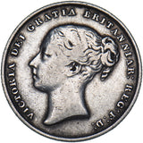 1855 Shilling - Victoria British Silver Coin