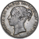 1859 Shilling - Victoria British Silver Coin