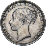 1872 Shilling (Die no. 107) - Victoria British Silver Coin - Very Nice
