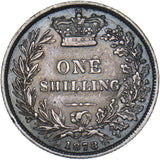 1878 Shilling (Die no. 42) - Victoria British Silver Coin - Nice