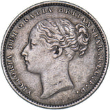 1879 Shilling - Victoria British Silver Coin - Nice