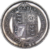 1887 Shilling - Victoria British Silver Coin - Nice