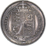1891 Shilling - Victoria British Silver Coin - Nice