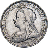 1895 Shilling - Victoria British Silver Coin - Nice