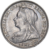 1896 Shilling - Victoria British Silver Coin - Superb