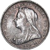 1897 Shilling - Victoria British Silver Coin - Very Nice