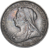 1897 Shilling - Victoria British Silver Coin - Nice