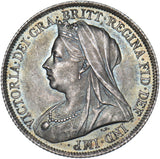 1897 Shilling - Victoria British Silver Coin - Superb