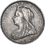 1897 Shilling - Victoria British Silver Coin - Very Nice