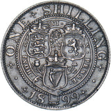 1899 Shilling - Victoria British Silver Coin