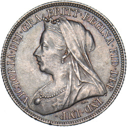 1900 Shilling - Victoria British Silver Coin - Very Nice