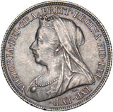 1900 Shilling - Victoria British Silver Coin - Very Nice