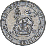1902 Matt Proof Shilling - Edward VII British Silver Coin - Superb