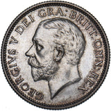 1927 Proof Shilling - George V British Silver Coin - Superb