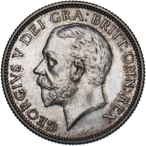 1927 Proof Shilling - George V British Silver Coin - Superb