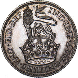 1927 Proof Shilling - George V British Silver Coin - Superb