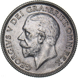 1932 Shilling - George V British Silver Coin - Very Nice