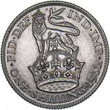 1932 Shilling - George V British Silver Coin - Very Nice