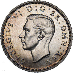 1937 Proof Scottish Shilling - George VI British Silver Coin - Superb