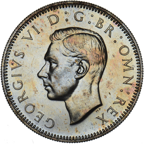 1950 Proof English Shilling - George VI British Coin - Superb