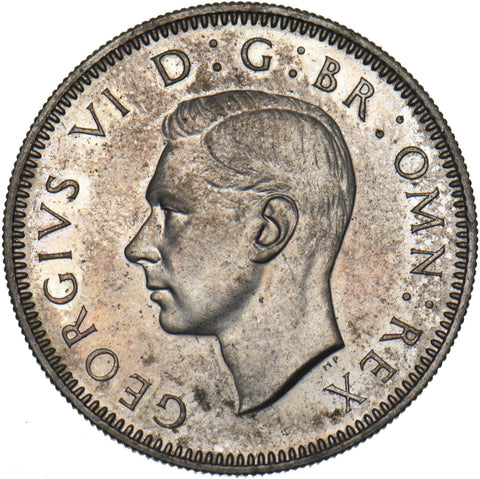 1950 Proof Scottish Shilling - George VI British Coin - Superb