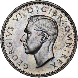 1950 Proof Scottish Shilling - George VI British Coin - Superb