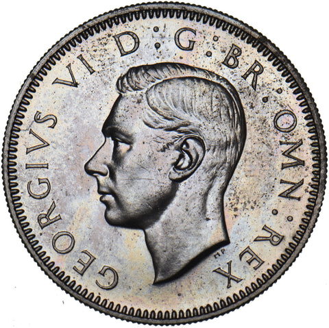 1950 Proof Scottish Shilling - George VI British Coin - Superb