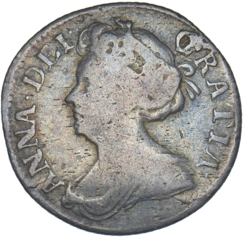 1711 Sixpence - Anne British Silver Coin
