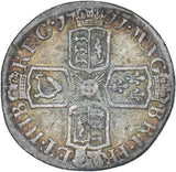 1711 Sixpence - Anne British Silver Coin