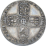 1758 Sixpence - George II British Silver Coin - Nice