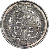 1816 Sixpence - George III British Silver Coin - Nice