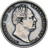 1831 Sixpence - William IV British Silver Coin - Nice