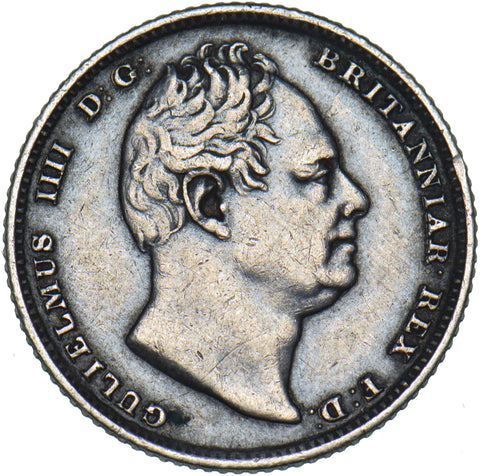 1831 Sixpence - William IV British Silver Coin - Nice