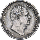 1835 Sixpence - William IV British Silver Coin