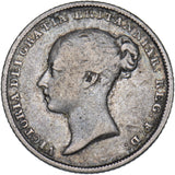1838 Sixpence - Victoria British Silver Coin