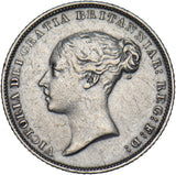 1844 Sixpence - Victoria British Silver Coin