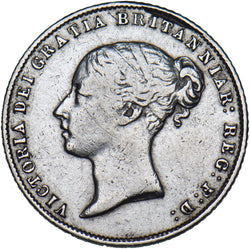 1860 Sixpence - Victoria British Silver Coin