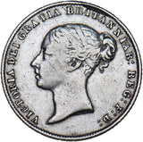 1860 Sixpence - Victoria British Silver Coin