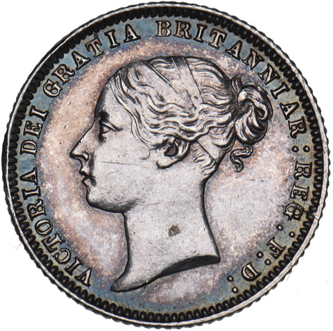 1873 Sixpence - Victoria British Silver Coin - Very Nice