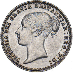 1878 Sixpence - Victoria British Silver Coin - Superb