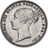 1878 Sixpence - Victoria British Silver Coin - Superb
