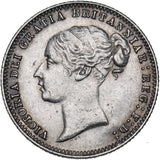 1879 Sixpence - Victoria British Silver Coin - Very Nice