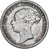 1880 Sixpence - Victoria British Silver Coin