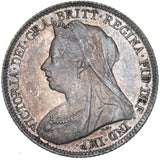 1893 Sixpence - Victoria British Silver Coin - Very Nice