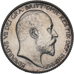 1902 Matt Proof Sixpence - Edward VII British Silver Coin - Superb