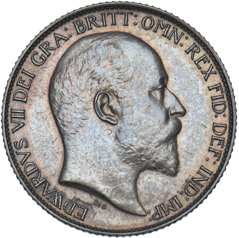 1902 Matt Proof Sixpence - Edward VII British Silver Coin - Superb