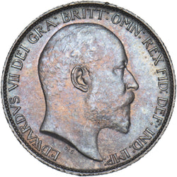 1902 Sixpence - Edward VII British Silver Coin - Superb