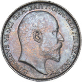 1902 Sixpence - Edward VII British Silver Coin - Superb
